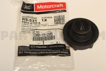 1D0015205 CAP,RADIATOR