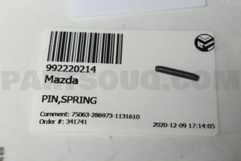 992220214 PIN,SPRING