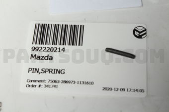 992220214 PIN,SPRING