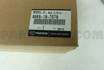 9965187570 WHEEL,DISC-ALUMI
