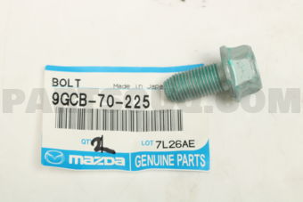 9GCB70225 BOLT