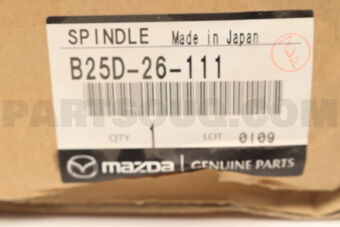 B25D26111 SPINDLE(R),HUB