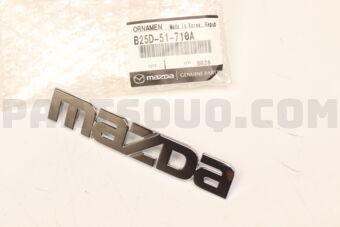 B25D51710A ORNAMENT,MAKER NAME-REAR