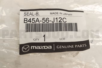 B45A56J12C PLATE(R),SEAL-COWL S