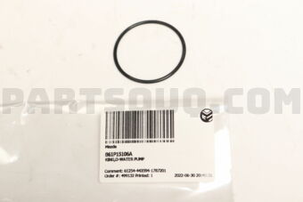 B61P15106A RING,O-WATER PUMP