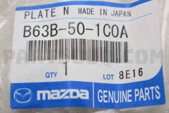 B63B501C0A PLATE,SET