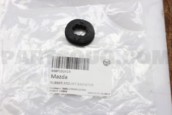 B6BF15242A RUBBER,MOUNT-RADIATOR