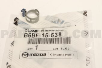 B6BF15538 CLAMP,HOSE