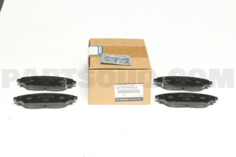 B6YS3328ZA PAD SUB SET,FRT CALI