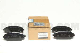 B6YS3328ZA PAD SUB SET,FRT CALI