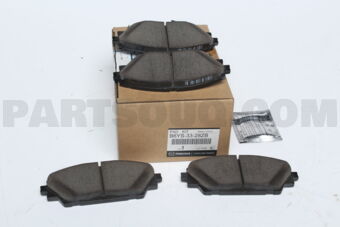 B6YS3328ZB PAD SUB SET,FRT CALI