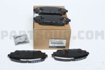 B6YS3328ZB PAD SUB SET,FRT CALI