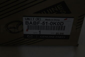 BABF510K0D UNIT(R),HEAD LAMP
