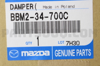 BBM234700C DAMPER(R),FRONT