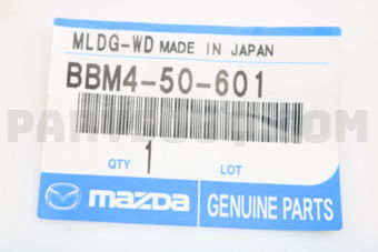 BBM450601 MOULD,WINDOW-FRONT
