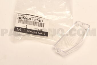 BBM451274B LENS,LICENCE LAMP