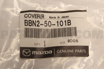 BBN250101B COVER(R),FRONT BUMPER