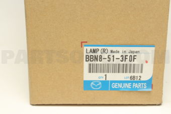 BBN8513F0F LAMP(R),TRUNK LID