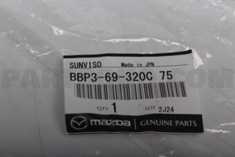 BBP369320C75 SUN VISOR(L)