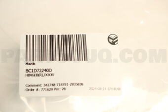 BC1D72240D HINGEB(R),DOOR