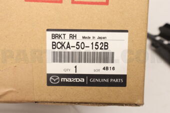 BCKA50152B Mazda BRACKET(R),F. BUMPER