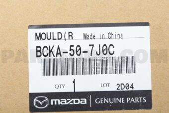 BCKA507J0C MOULD(R),FRONT