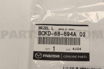 BCKD68894A02 BEZEL,LOCK