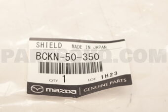 BCKN50350 SHIELD(L),SPLASH-R.B