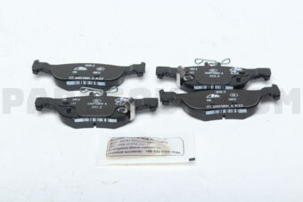 BCYA2643ZA PAD SET,RR CALIPER