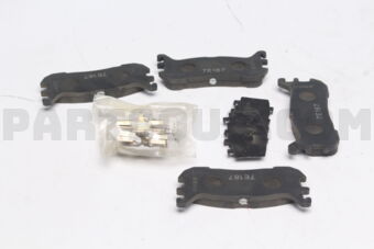 BCYF2643ZA PAD SET,RR CALIPER