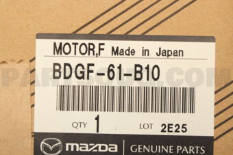 BDGF61B10 MOTOR,FAN-BLOWER UNI