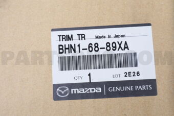 BHN16889XA TRIM,TRUNK END