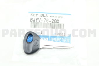 BJYV762GX KEY,BLANK-PRIMARY