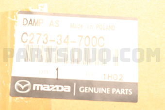 C27334700C DAMPER(R),FRONT