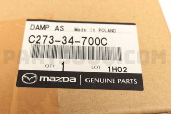 C27334700C DAMPER(R),FRONT