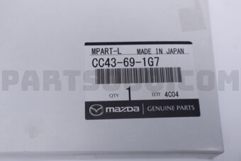 CC43691G7 Mazda GLASS &amp; HOLDER(L),MIRROR