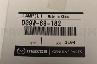D09W69182 LAMP(L),SIDE TURN