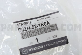 D0ZH521R0A Mazda STAY(R),FENDER