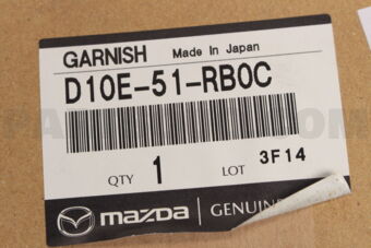 D10E51RB0C GARNISH A (L),SIDE