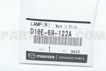 D10E69122A LAMP(R),SIDE TURN