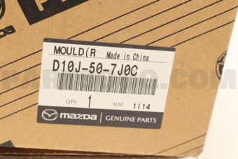 D10J507K0C MOULD(L),FRONT