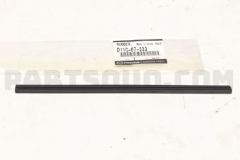 D11C67333 RUBBER,BLADE-REAR