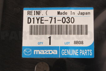 D1YE71030 REINF.(L),HINGE