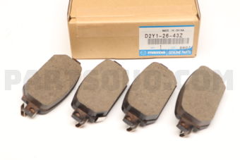 D2Y12643Z PAD SET,RR CALIPER