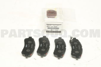 D6Y13328ZA PAD SUB SET,FRT CALI