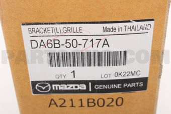DA6B50717A BRACKET(L),GRILLE