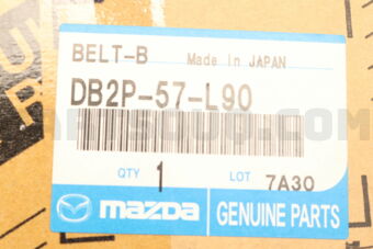 DB2P57L90 BELT B (L),PRETENSIO