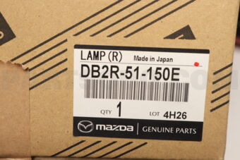 DB2R51150E Mazda LAMP(R),RR COMB