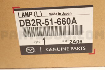 DB2R51660A LAMP(L),RR FOG
