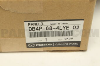 DB4P684LYE02 PANEL(L),SWITCH